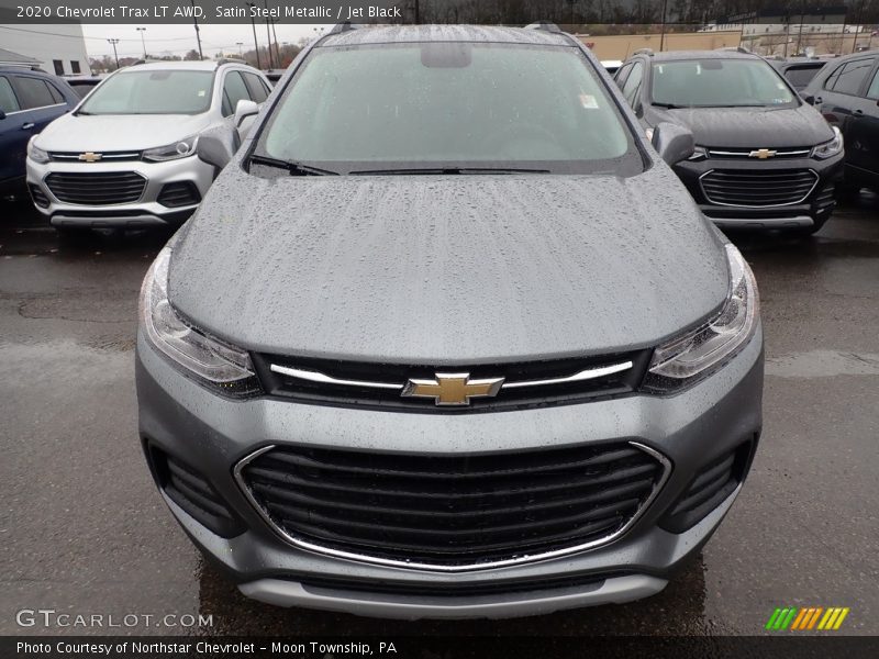 Satin Steel Metallic / Jet Black 2020 Chevrolet Trax LT AWD