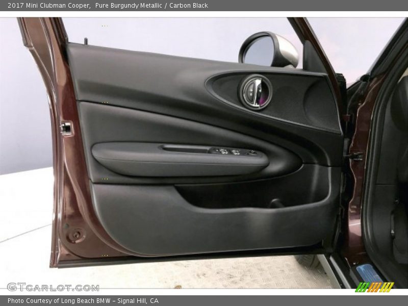 Pure Burgundy Metallic / Carbon Black 2017 Mini Clubman Cooper