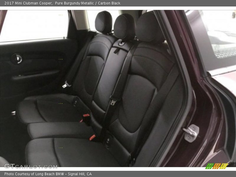 Pure Burgundy Metallic / Carbon Black 2017 Mini Clubman Cooper