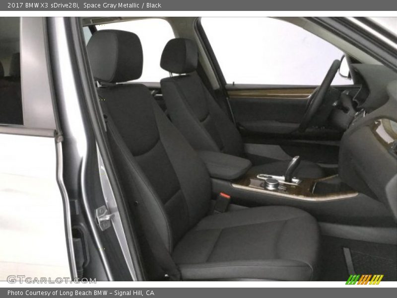 Space Gray Metallic / Black 2017 BMW X3 sDrive28i