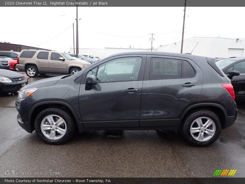 Nightfall Gray Metallic / Jet Black 2020 Chevrolet Trax LS