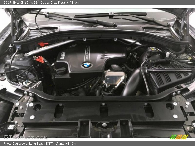Space Gray Metallic / Black 2017 BMW X3 sDrive28i
