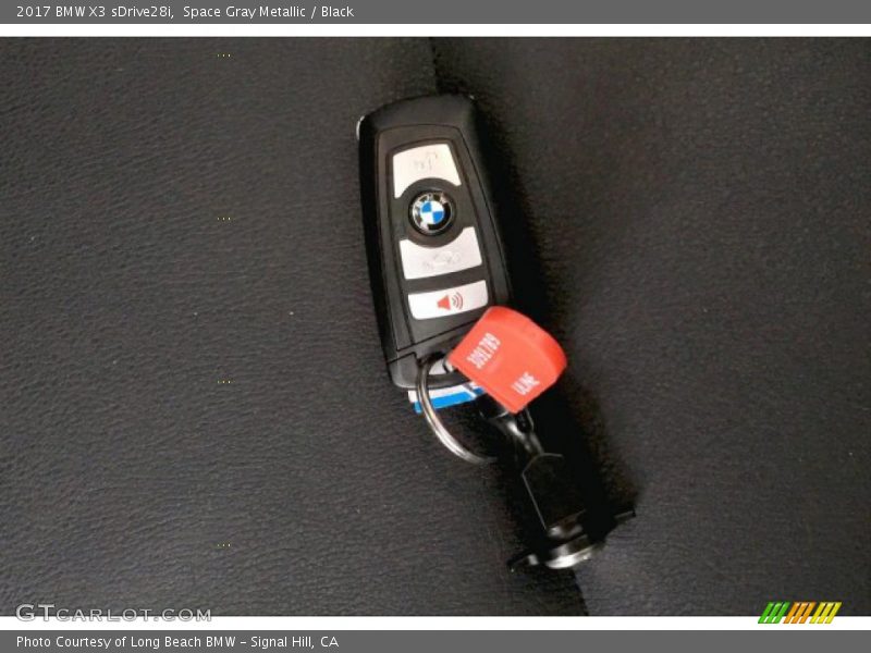 Space Gray Metallic / Black 2017 BMW X3 sDrive28i