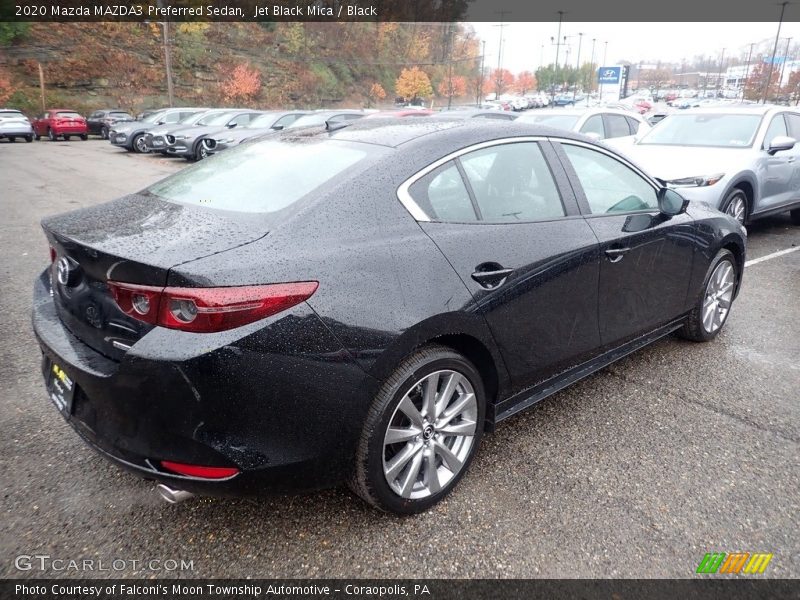 Jet Black Mica / Black 2020 Mazda MAZDA3 Preferred Sedan