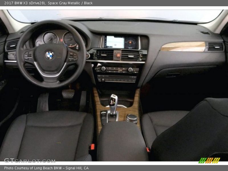 Space Gray Metallic / Black 2017 BMW X3 sDrive28i