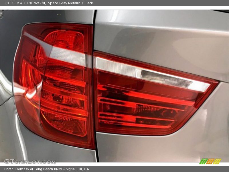 Space Gray Metallic / Black 2017 BMW X3 sDrive28i