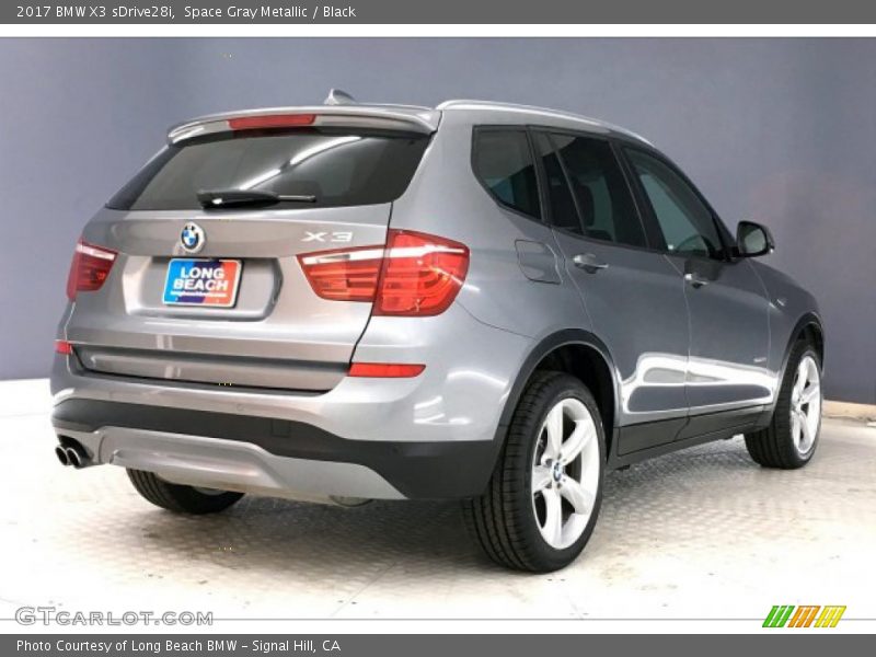 Space Gray Metallic / Black 2017 BMW X3 sDrive28i