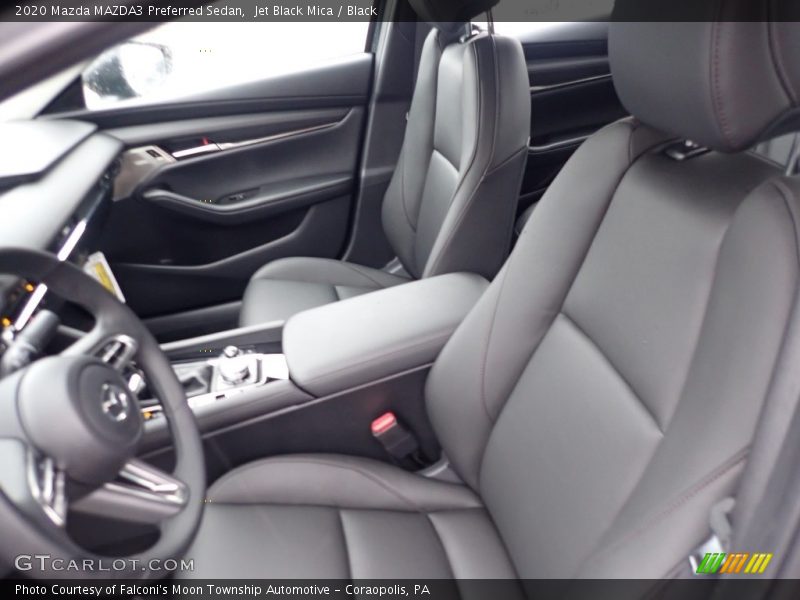 Jet Black Mica / Black 2020 Mazda MAZDA3 Preferred Sedan