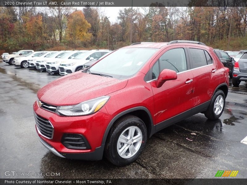 Cajun Red Tintcoat / Jet Black 2020 Chevrolet Trax LT AWD