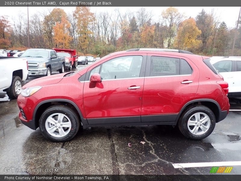 Cajun Red Tintcoat / Jet Black 2020 Chevrolet Trax LT AWD