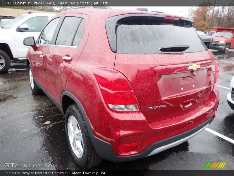 Cajun Red Tintcoat / Jet Black 2020 Chevrolet Trax LT AWD