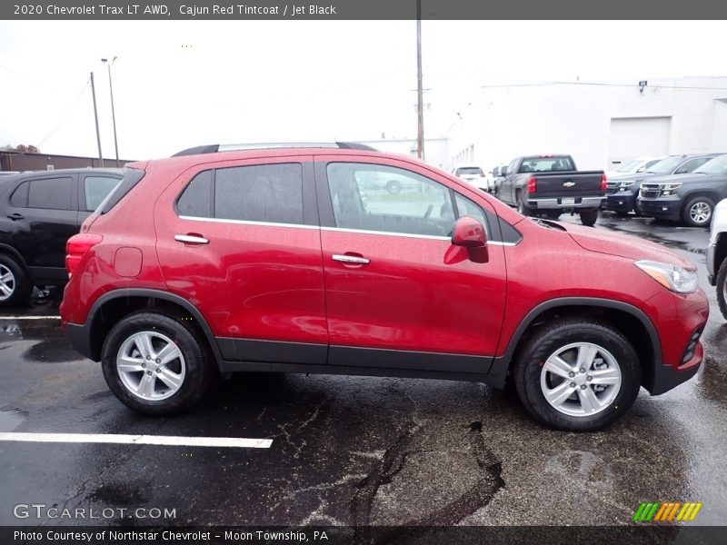 Cajun Red Tintcoat / Jet Black 2020 Chevrolet Trax LT AWD