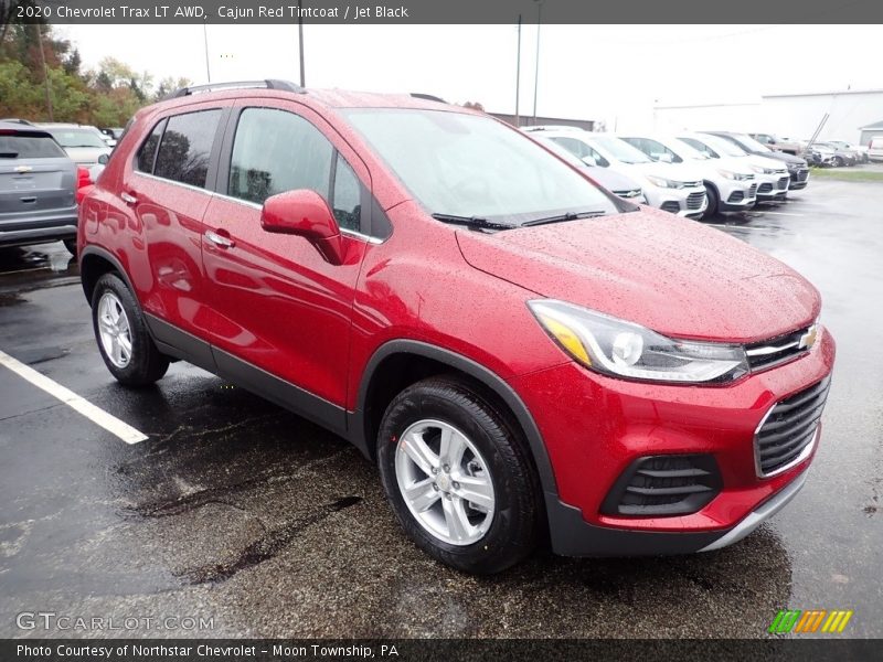 Cajun Red Tintcoat / Jet Black 2020 Chevrolet Trax LT AWD
