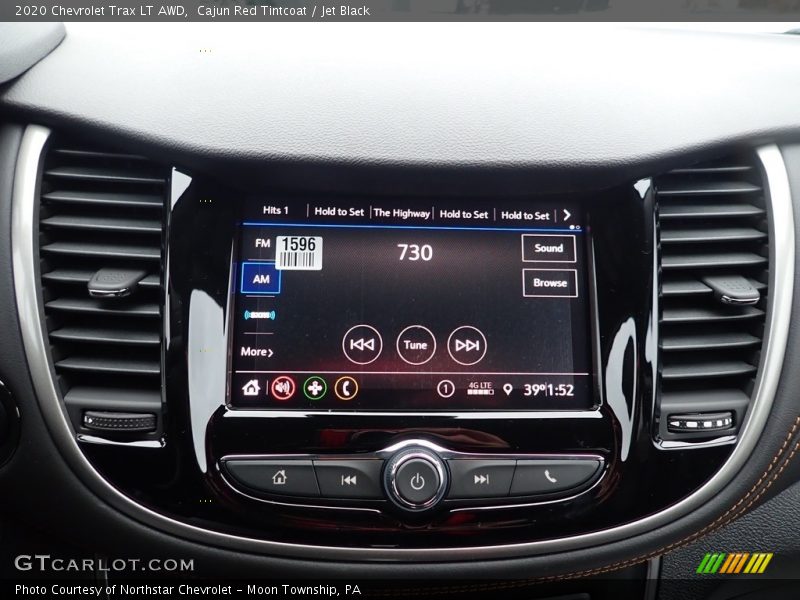 Cajun Red Tintcoat / Jet Black 2020 Chevrolet Trax LT AWD