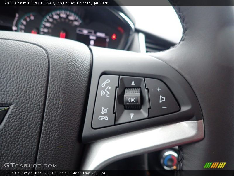 Cajun Red Tintcoat / Jet Black 2020 Chevrolet Trax LT AWD