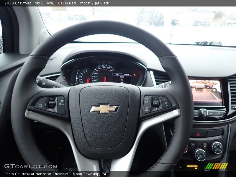 Cajun Red Tintcoat / Jet Black 2020 Chevrolet Trax LT AWD
