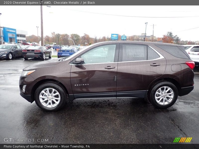 Chocolate Metallic / Jet Black 2020 Chevrolet Equinox LT AWD