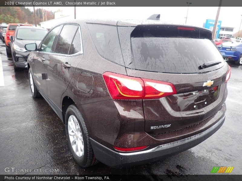 Chocolate Metallic / Jet Black 2020 Chevrolet Equinox LT AWD