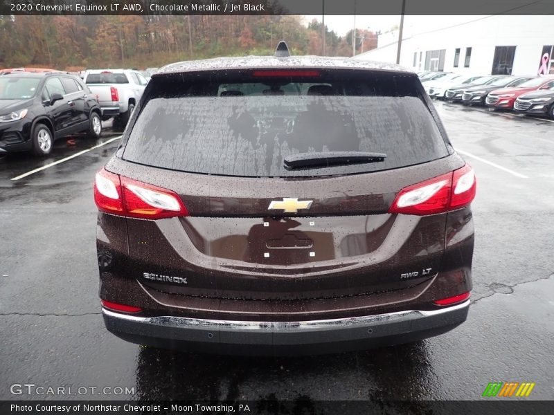 Chocolate Metallic / Jet Black 2020 Chevrolet Equinox LT AWD