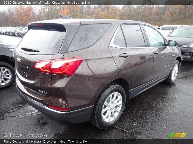 Chocolate Metallic / Jet Black 2020 Chevrolet Equinox LT AWD