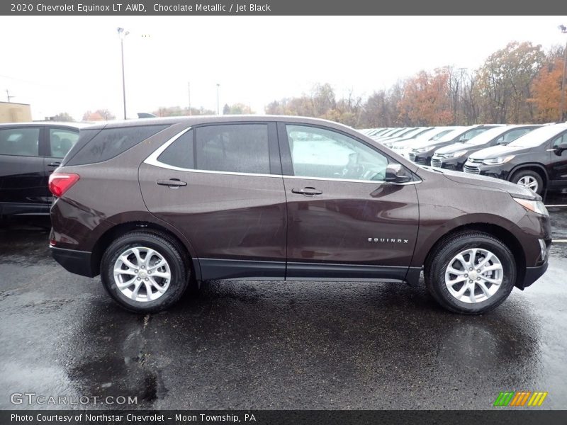 Chocolate Metallic / Jet Black 2020 Chevrolet Equinox LT AWD