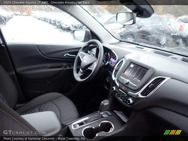 Chocolate Metallic / Jet Black 2020 Chevrolet Equinox LT AWD