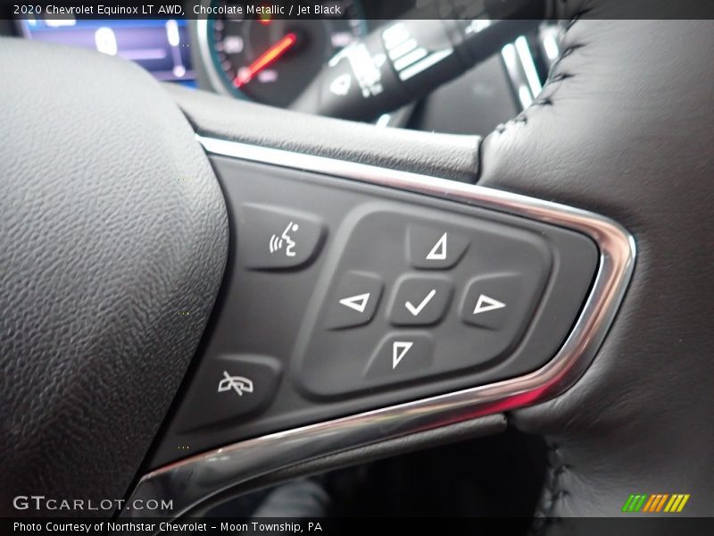 Chocolate Metallic / Jet Black 2020 Chevrolet Equinox LT AWD