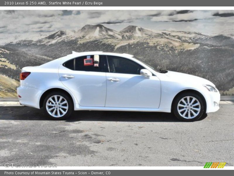 Starfire White Pearl / Ecru Beige 2010 Lexus IS 250 AWD