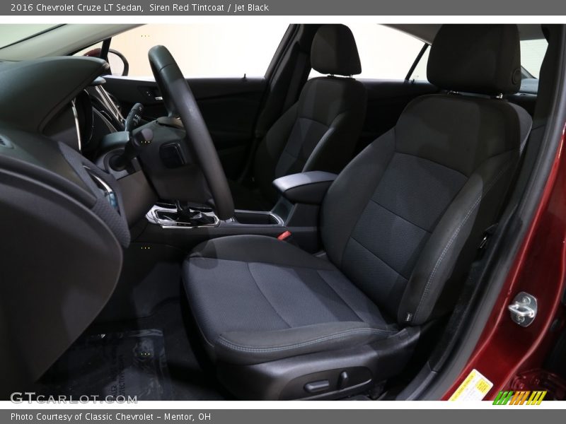 Siren Red Tintcoat / Jet Black 2016 Chevrolet Cruze LT Sedan