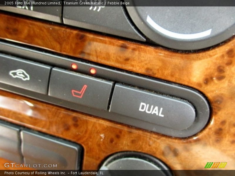 Titanium Green Metallic / Pebble Beige 2005 Ford Five Hundred Limited