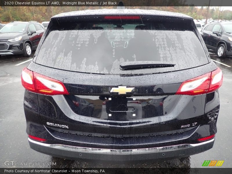 Midnight Blue Metallic / Jet Black 2020 Chevrolet Equinox LT AWD