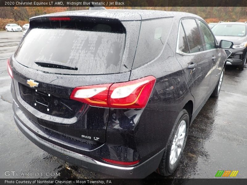 Midnight Blue Metallic / Jet Black 2020 Chevrolet Equinox LT AWD