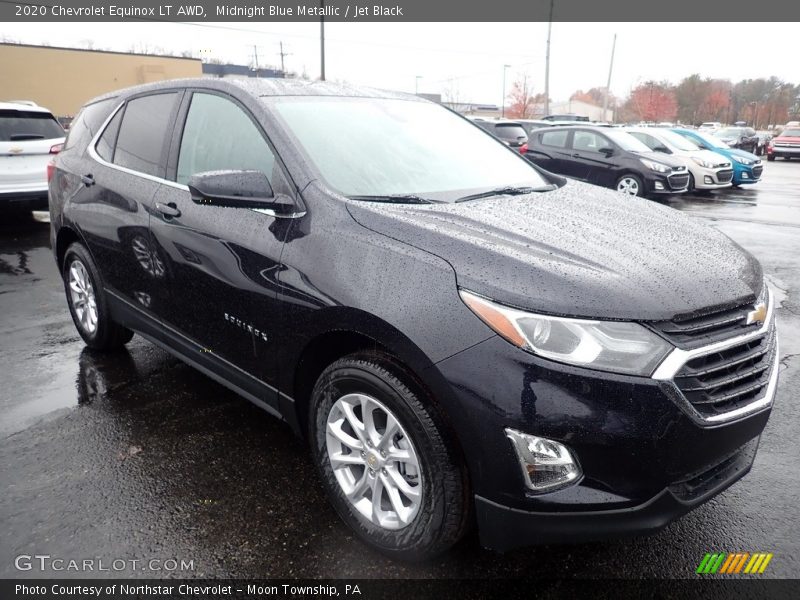 Midnight Blue Metallic / Jet Black 2020 Chevrolet Equinox LT AWD