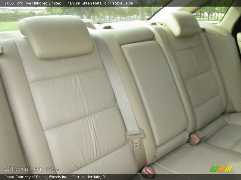 Titanium Green Metallic / Pebble Beige 2005 Ford Five Hundred Limited