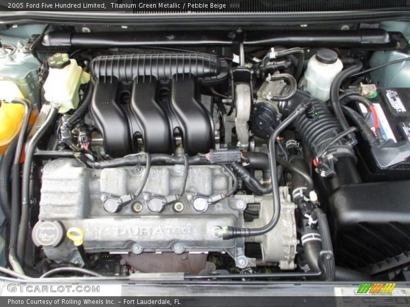 Titanium Green Metallic / Pebble Beige 2005 Ford Five Hundred Limited