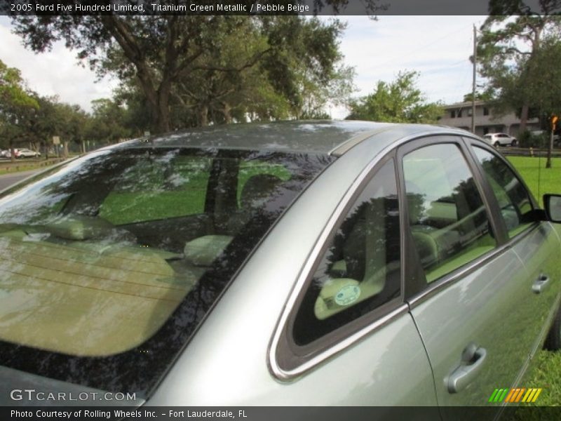 Titanium Green Metallic / Pebble Beige 2005 Ford Five Hundred Limited