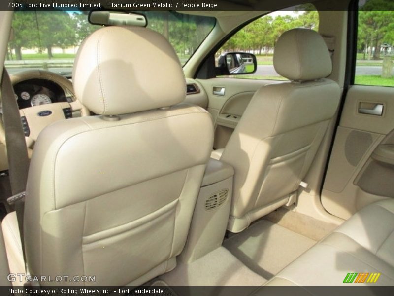Titanium Green Metallic / Pebble Beige 2005 Ford Five Hundred Limited