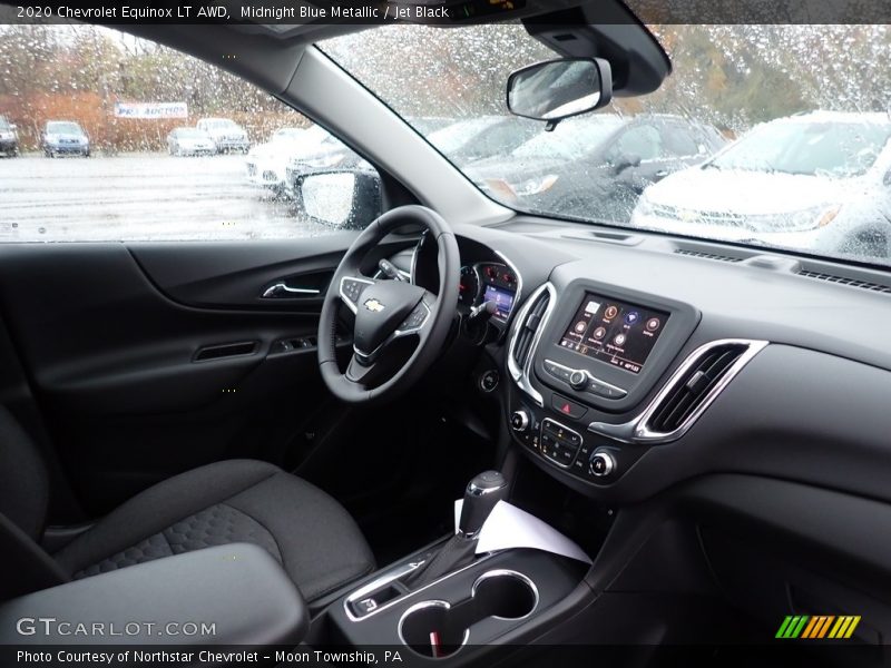 Midnight Blue Metallic / Jet Black 2020 Chevrolet Equinox LT AWD