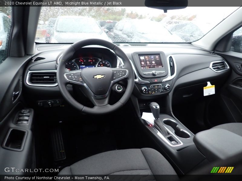 Midnight Blue Metallic / Jet Black 2020 Chevrolet Equinox LT AWD