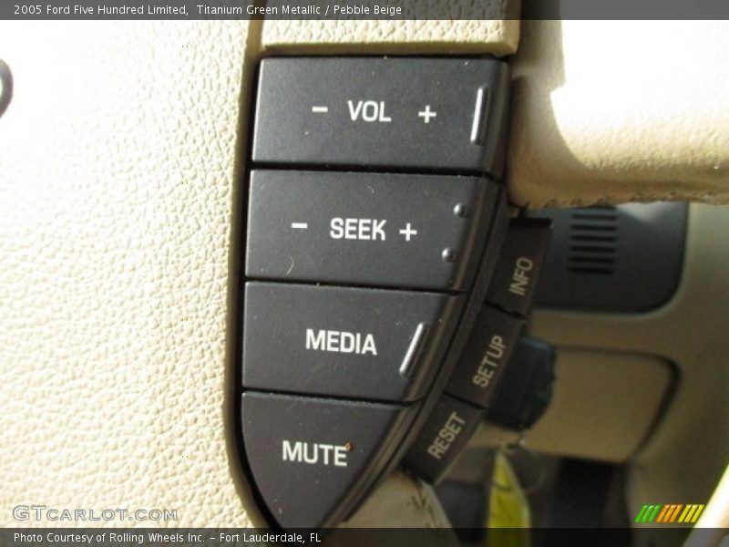 Titanium Green Metallic / Pebble Beige 2005 Ford Five Hundred Limited