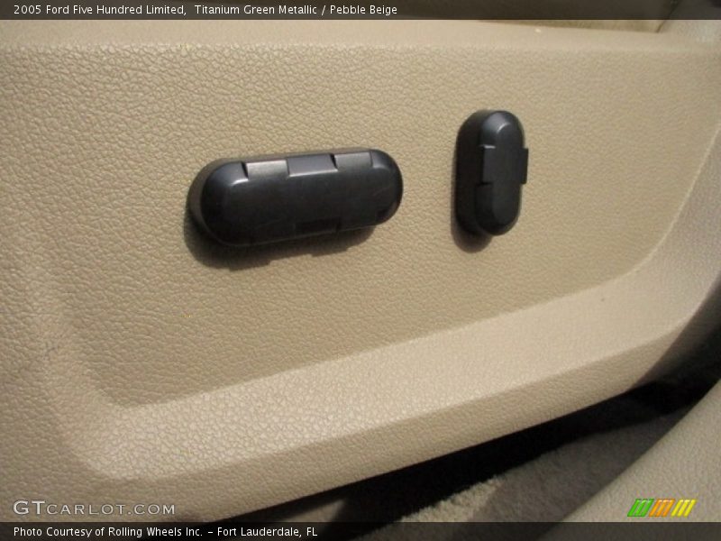 Titanium Green Metallic / Pebble Beige 2005 Ford Five Hundred Limited