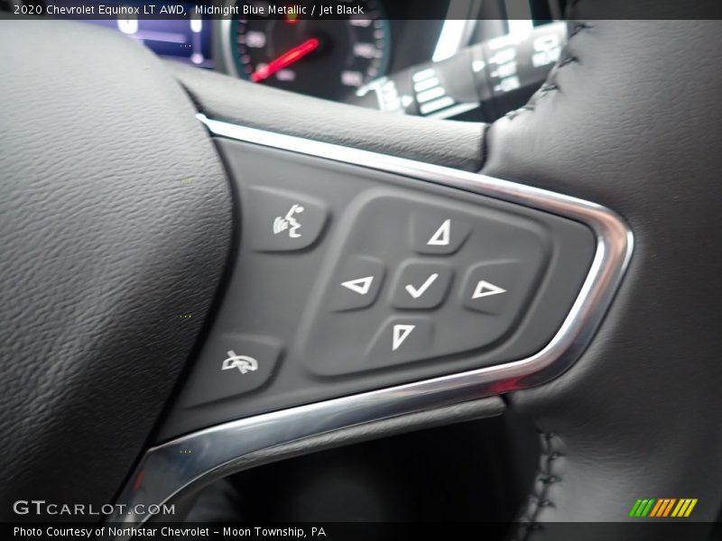 Midnight Blue Metallic / Jet Black 2020 Chevrolet Equinox LT AWD