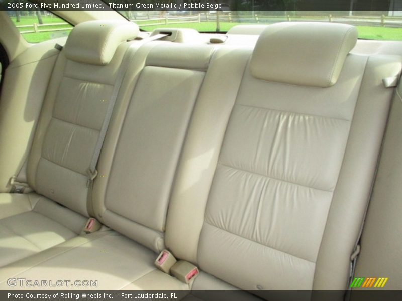 Titanium Green Metallic / Pebble Beige 2005 Ford Five Hundred Limited