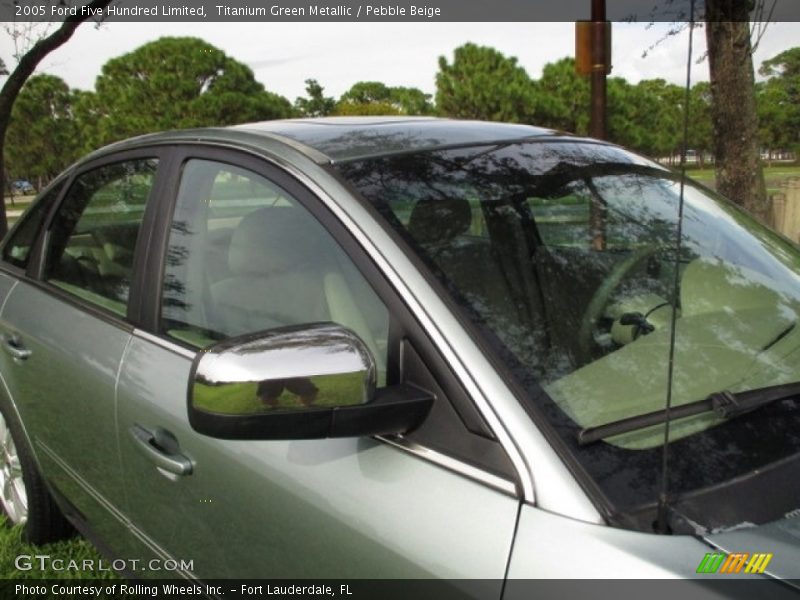 Titanium Green Metallic / Pebble Beige 2005 Ford Five Hundred Limited