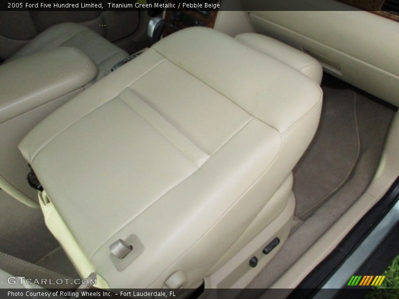 Titanium Green Metallic / Pebble Beige 2005 Ford Five Hundred Limited