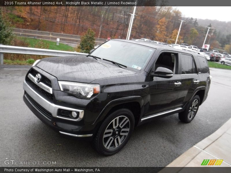 Midnight Black Metallic / Limited Redwood 2016 Toyota 4Runner Limited 4x4