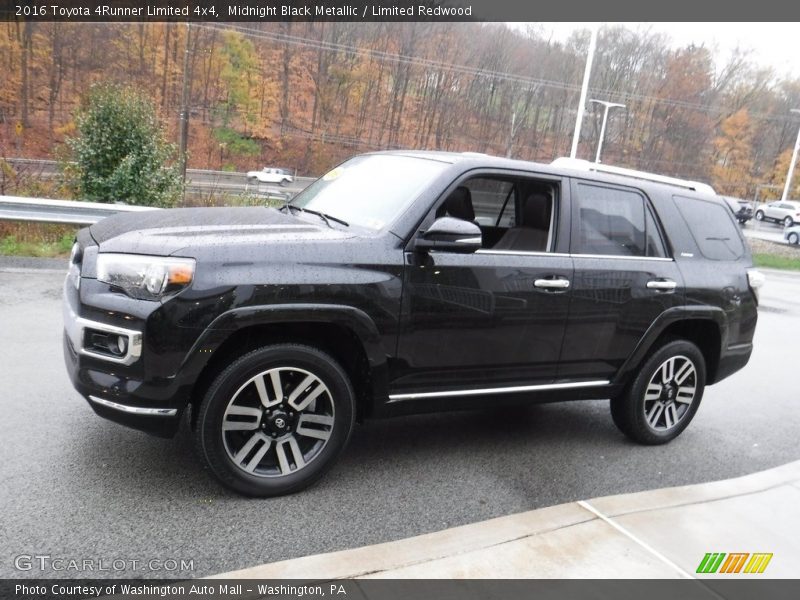 Midnight Black Metallic / Limited Redwood 2016 Toyota 4Runner Limited 4x4