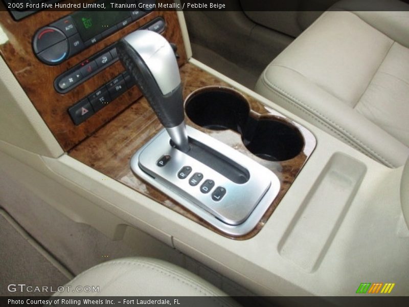 Titanium Green Metallic / Pebble Beige 2005 Ford Five Hundred Limited
