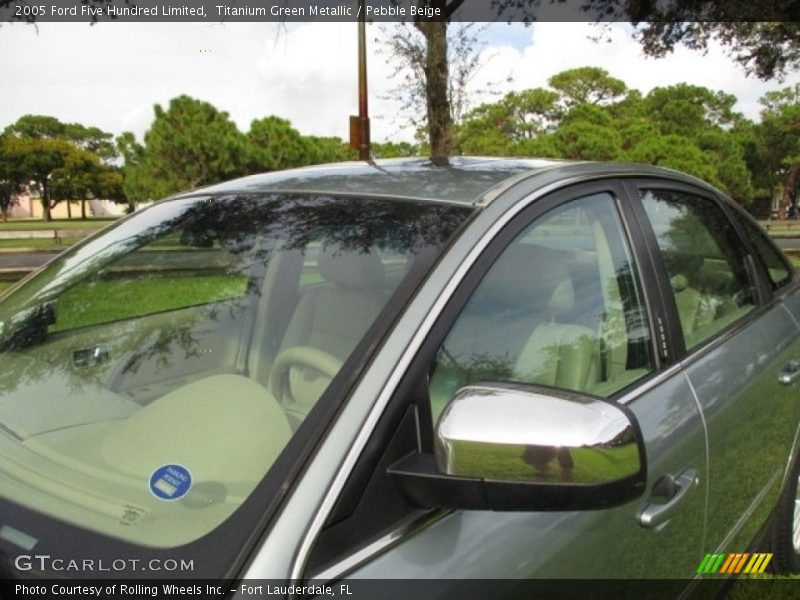 Titanium Green Metallic / Pebble Beige 2005 Ford Five Hundred Limited