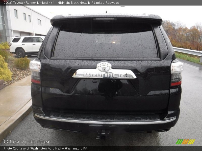 Midnight Black Metallic / Limited Redwood 2016 Toyota 4Runner Limited 4x4